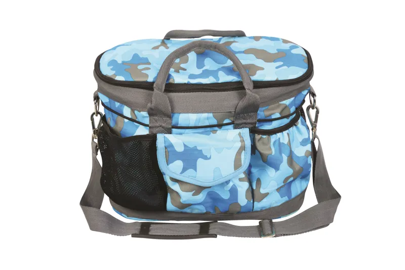 Hy Equestrian DynaForce Grooming Bag - Pacific/Grey